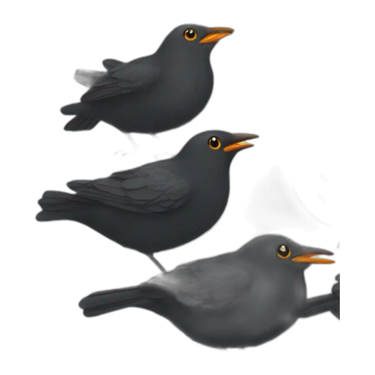 blackbird sticker