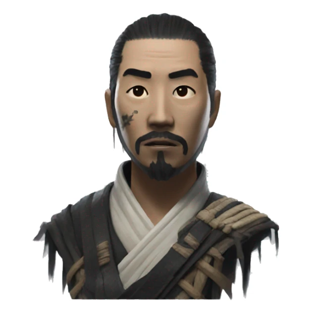 ghost of tsushima sticker