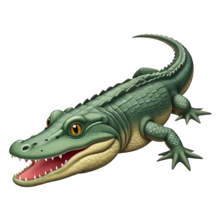 Tiktaalik Roseau-a fish that looks like a crocodile sticker