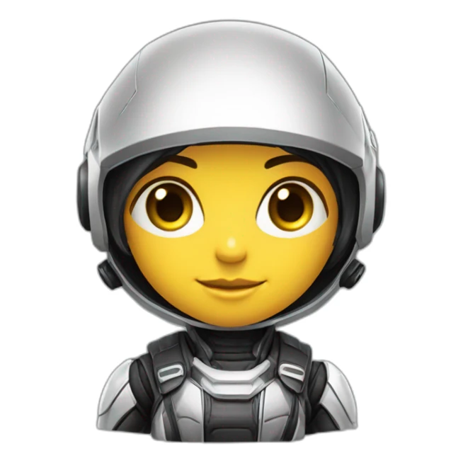 Girl developer behind his laptop with this style : Crytek Crysis Video game with nanosuit character hacker themed character sticker