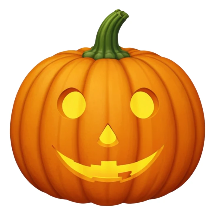 Pumpkin sticker