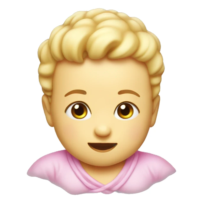 entire baby made out of gelatin sticker