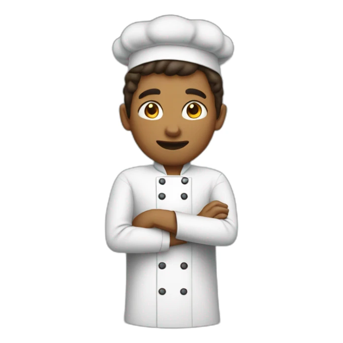 someone who says hold up let him cook sticker