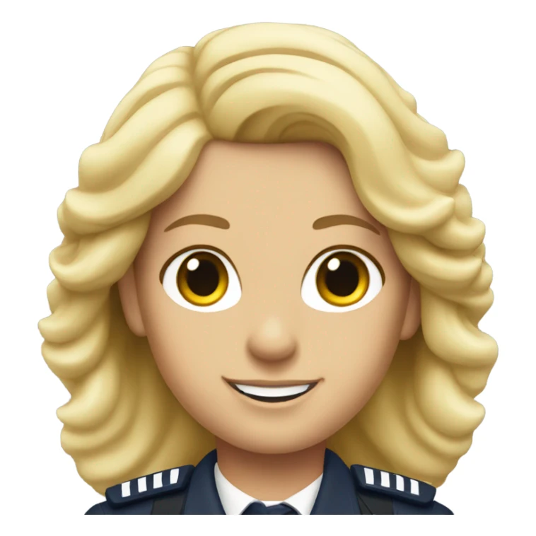 lufthansa and pilot and blonde hair sticker