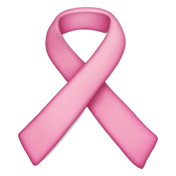 Breast cancer ribbon sticker