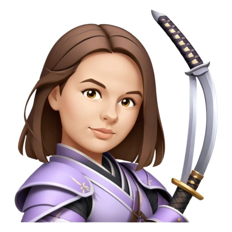 Gentle Samurai sticker