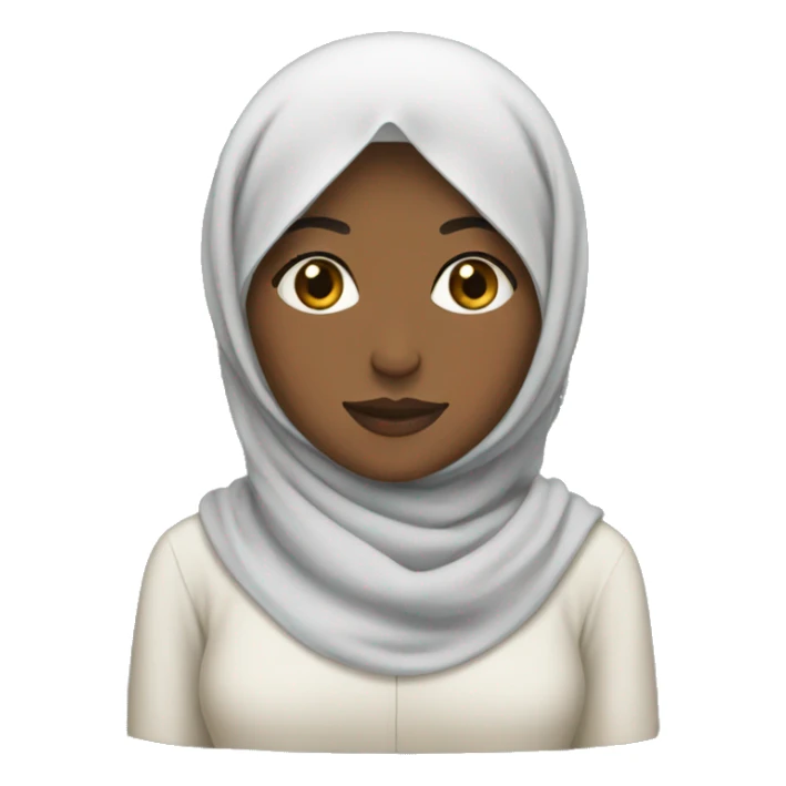 Femme hijab sticker