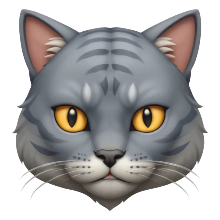 As un gato que este fuerte sticker