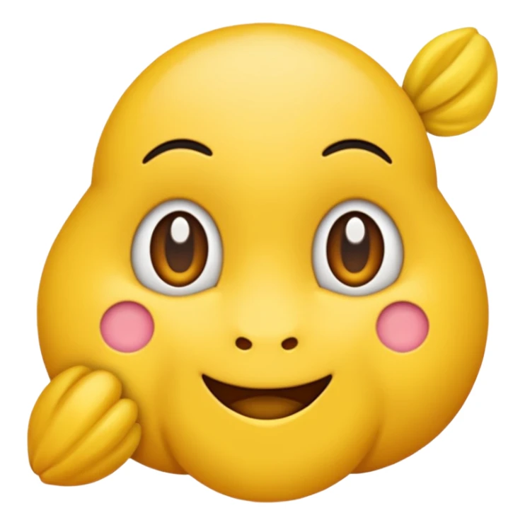 buatkan saya emoji centang warna kuning sticker