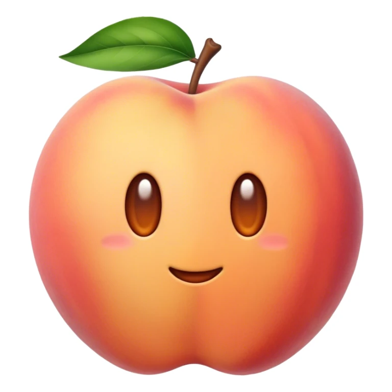 Shot in peach  sticker