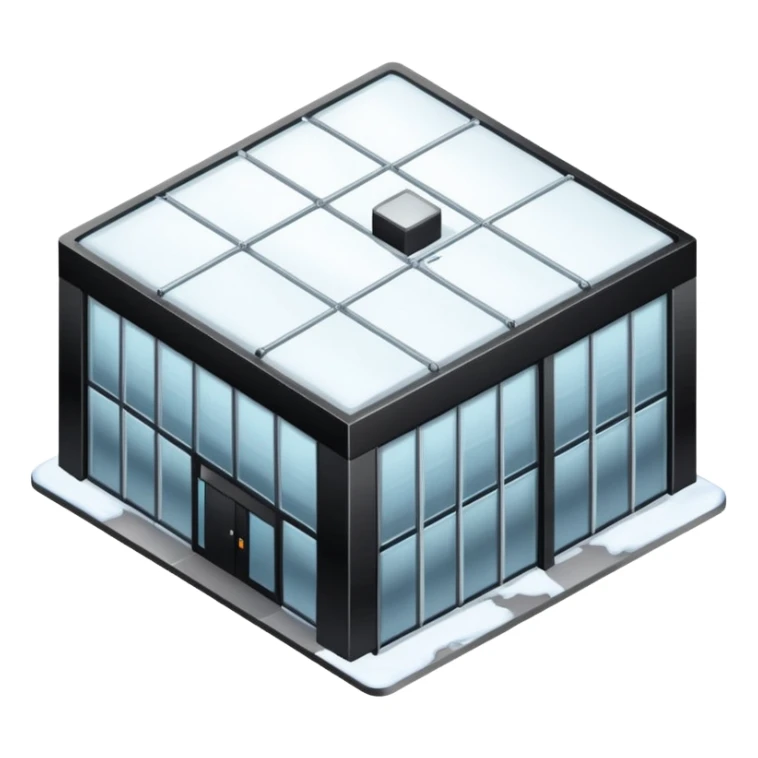 ambient and refirigeration warehouse at an angle cold sticker