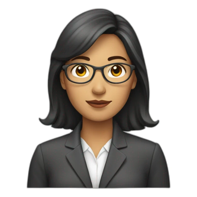 periodista mujer joven sticker