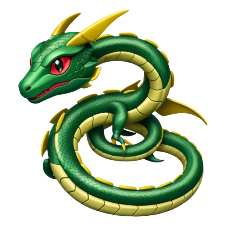 Pokemon  legendary Rayquaza sticker
