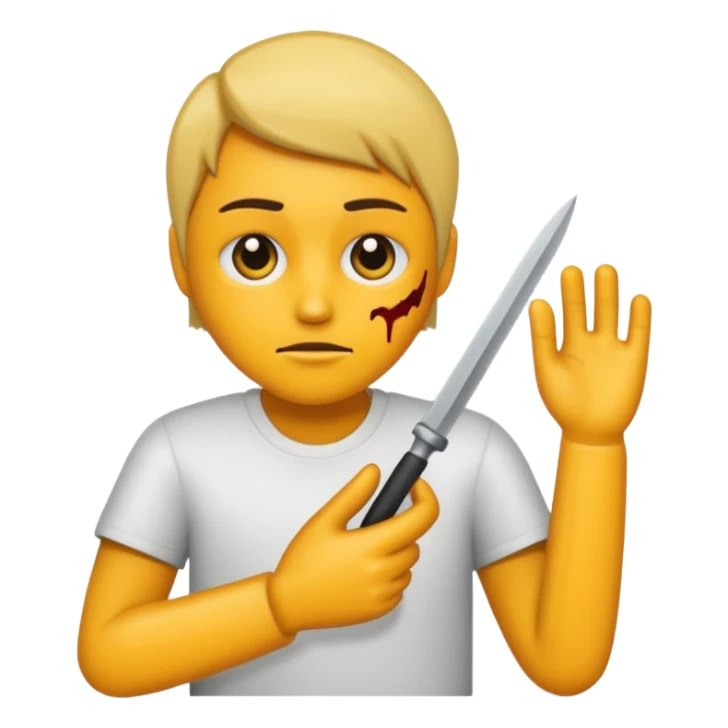 a girl killing herself by jumping off of a building sticker