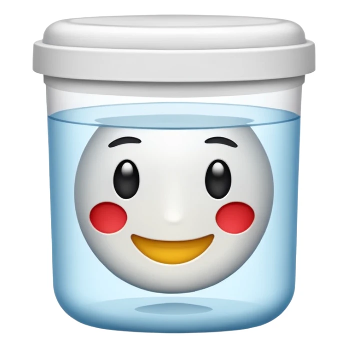 bote de suplementos pero expresion solo el bote sticker