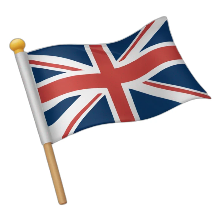 Waving-flag-of-England sticker