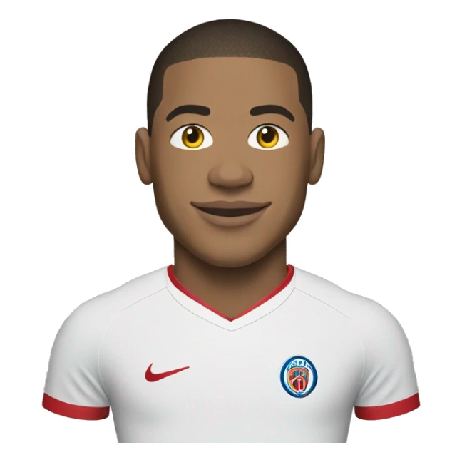 The footballer KYLIAN MBAPPÉ  sticker