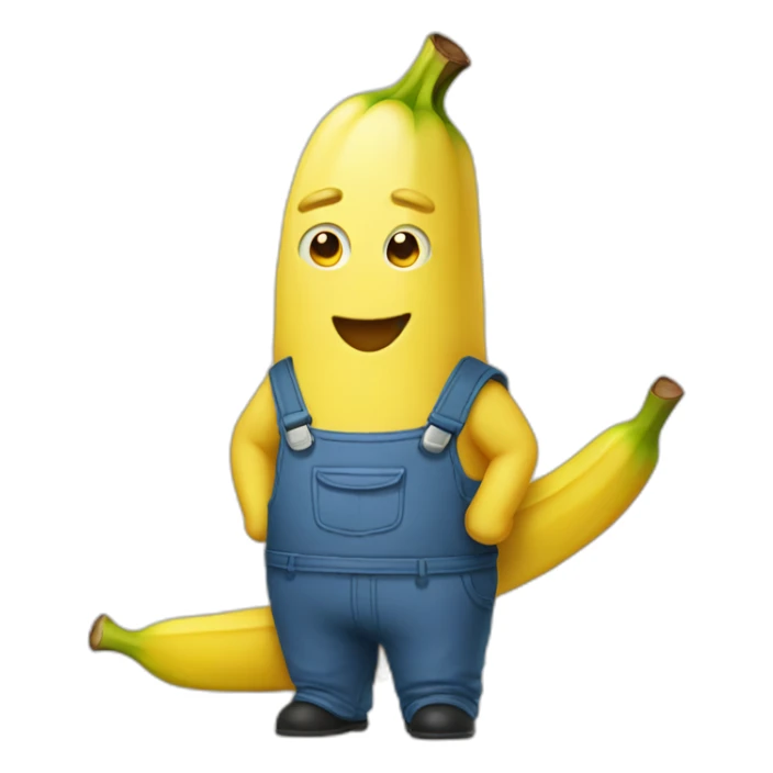 hot banana sticker