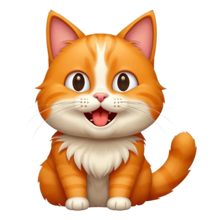 a mewingh emoji with body and a long chin sticker