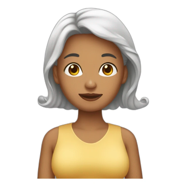 une femme qui allaite un bébé sans bébé sticker