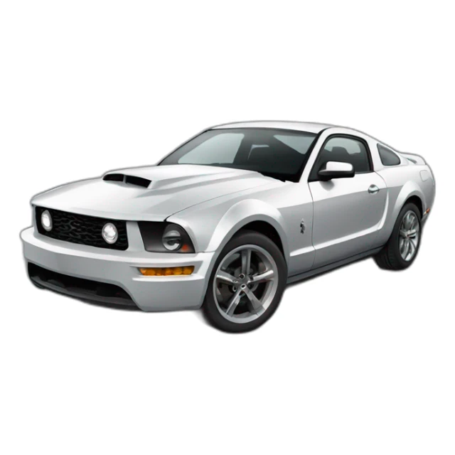 Voiture mustang GT  sticker