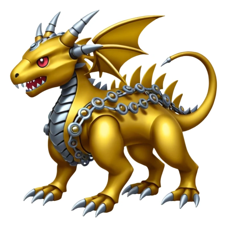 Mechanical Wickerbeast-Fakémon-Pokémon-creature-fusion (full body) sticker