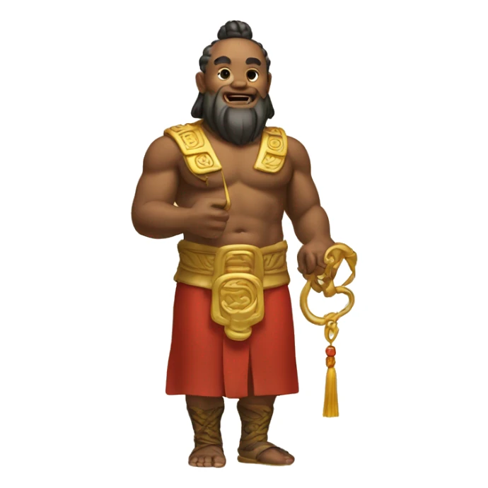 God of wealth sticker