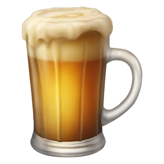 A glass of Butterbeer sticker