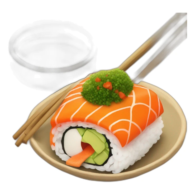 sushi curry sticker