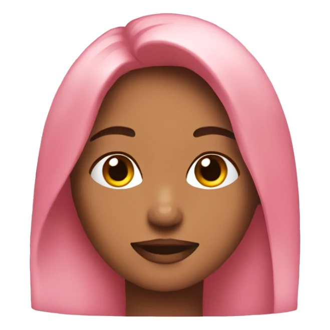 girlalal pink emojis  sticker