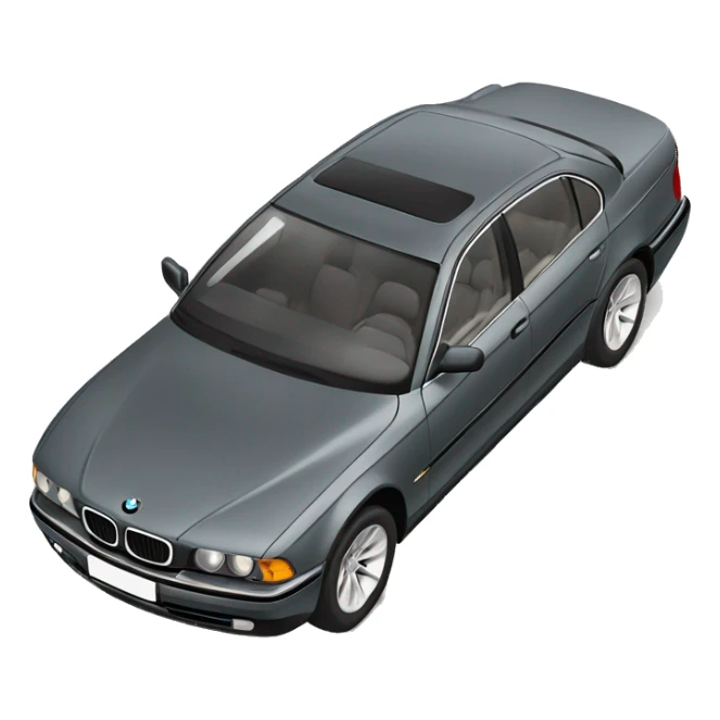 1999 bmw 740iL car sticker