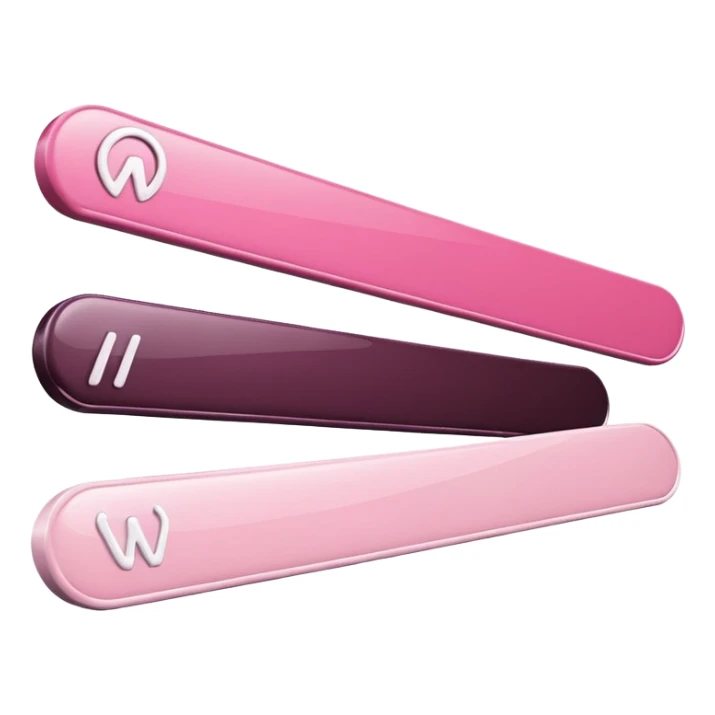 mix light pink dark pink and white girly internet seach bar with www. logo sticker