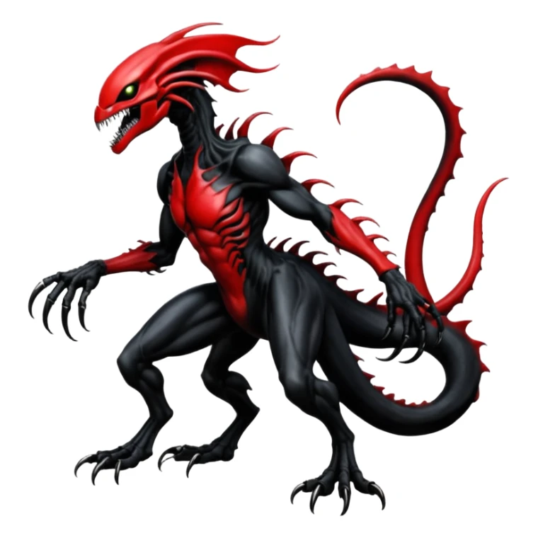  Venom-Yveltal-Darkrai-Xenomorph-hybrid-fantasy-creature (full body) sticker