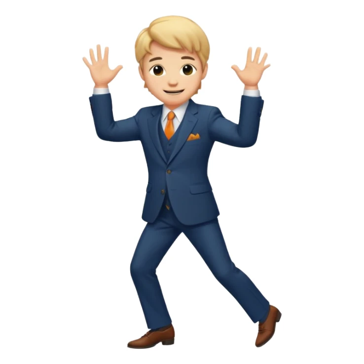 Newt dancing sticker