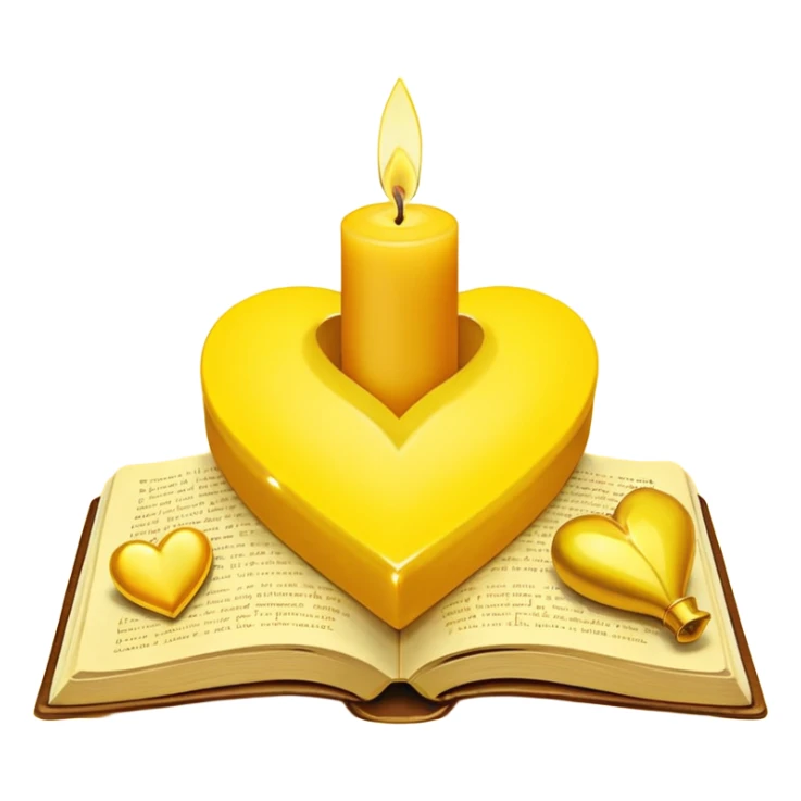 with this color code, #fff59b:

- heart emoji,
- diamond emoji,
- book emoji,
- feet emoji (footsteps),
- people hugging emoji,
- candle emoji,
- bell emoji,
- notification emoji,
- mobile emoji,
- love letter emoji,
- sun emoji
- seed emoji sticker