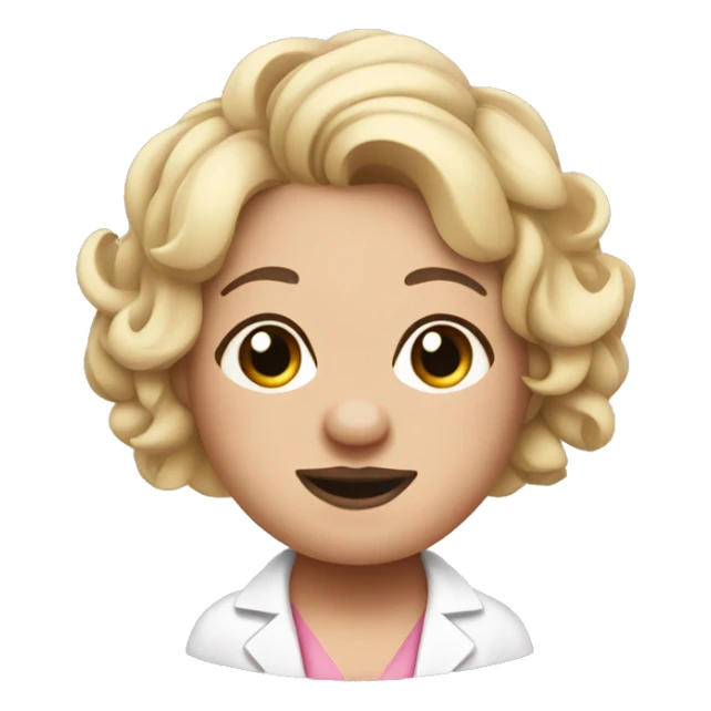 Pig doctor cosmetologist sticker