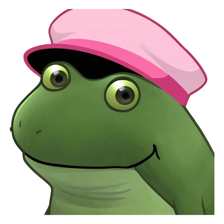 Pink heart shaped picnic basket sticker