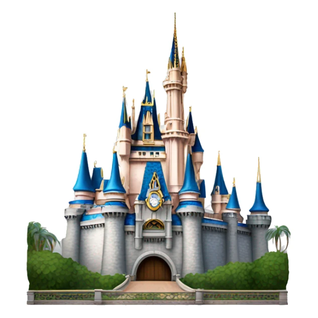 Walt Disney World magic Kingdom castle  sticker