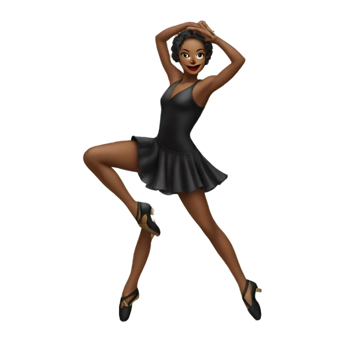  in Chicago all that jazz dancer black sticker