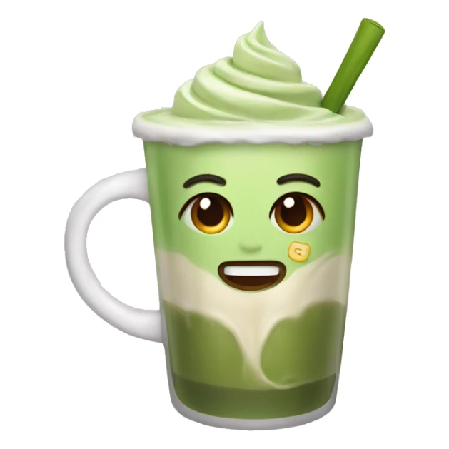 Matcha Latte  sticker