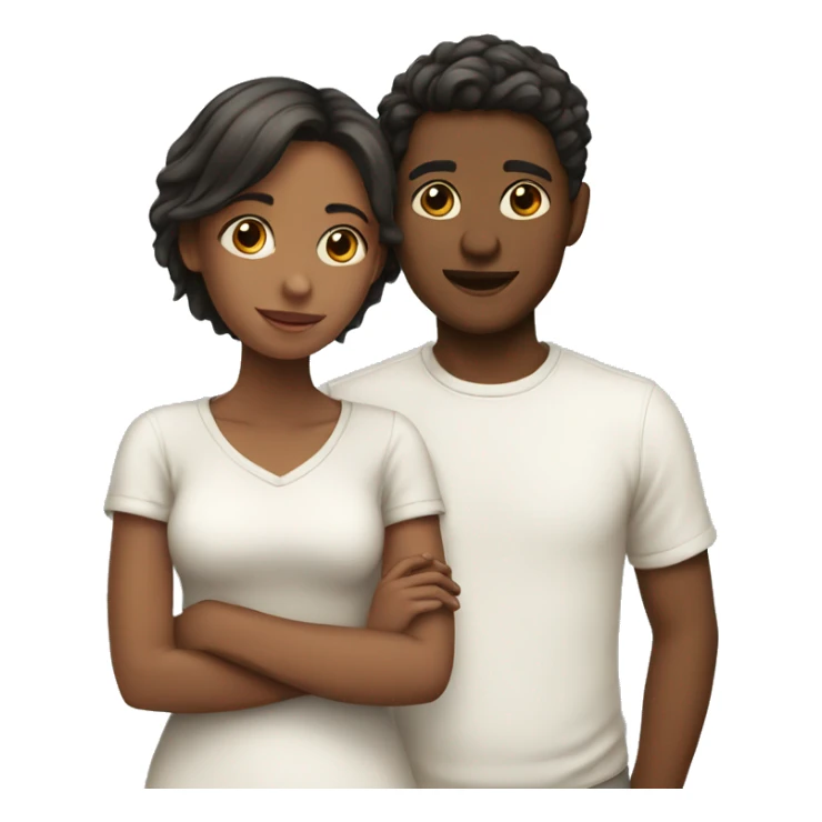 girl and boy in love sticker