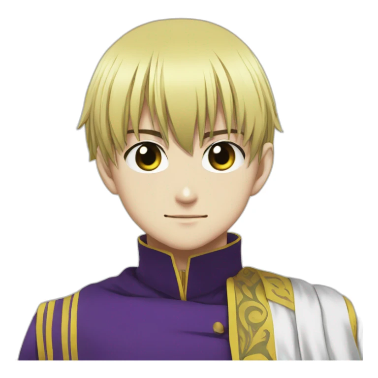 Kurapika kurta HunterxHunter anime sticker