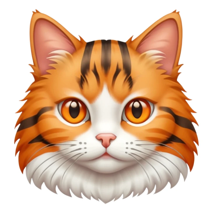 Tabby cat sticker