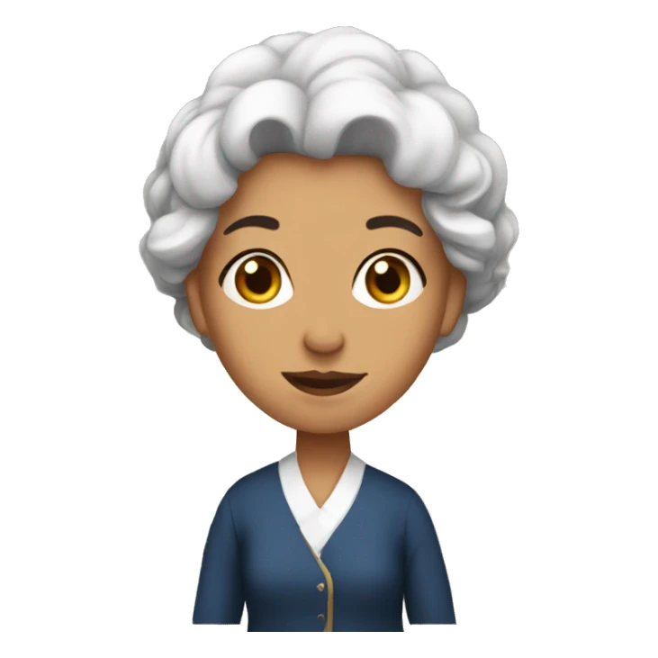 Georgian woman sticker