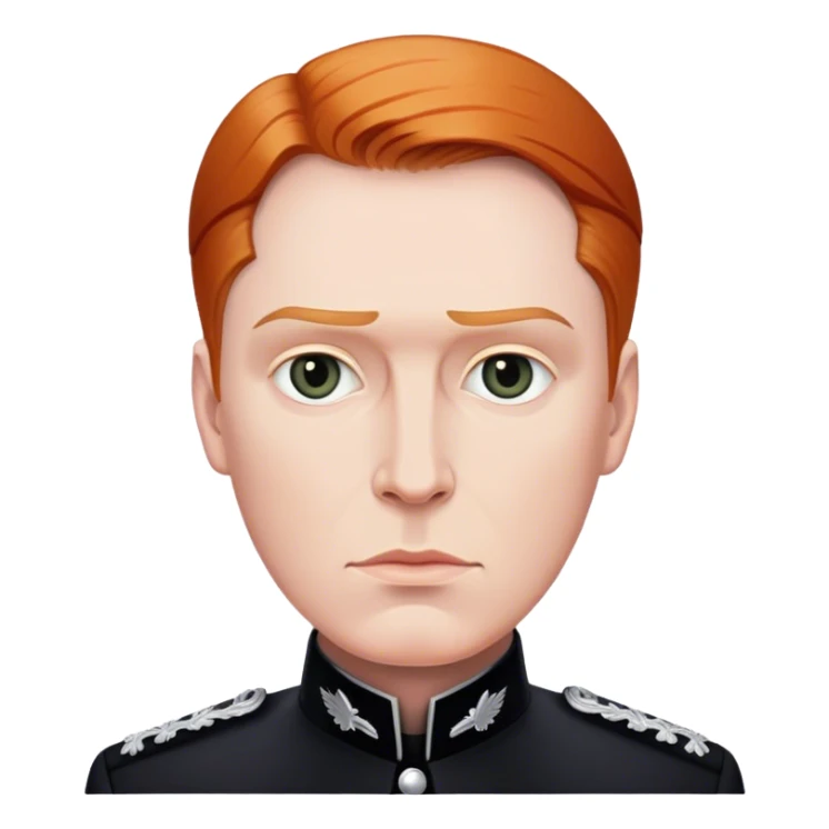 Crate emoji of General Hux from Star Wars sticker