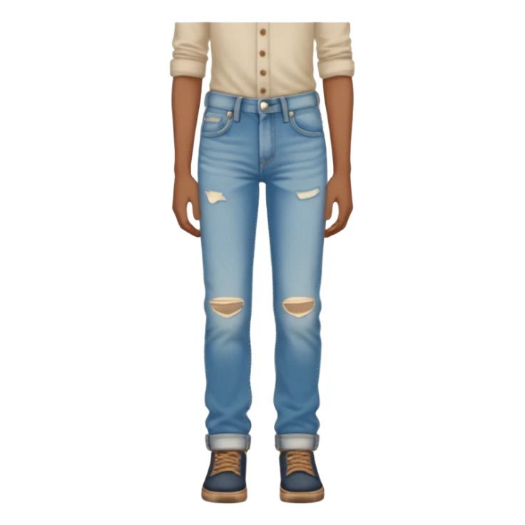 vintage motel rock jeans sticker