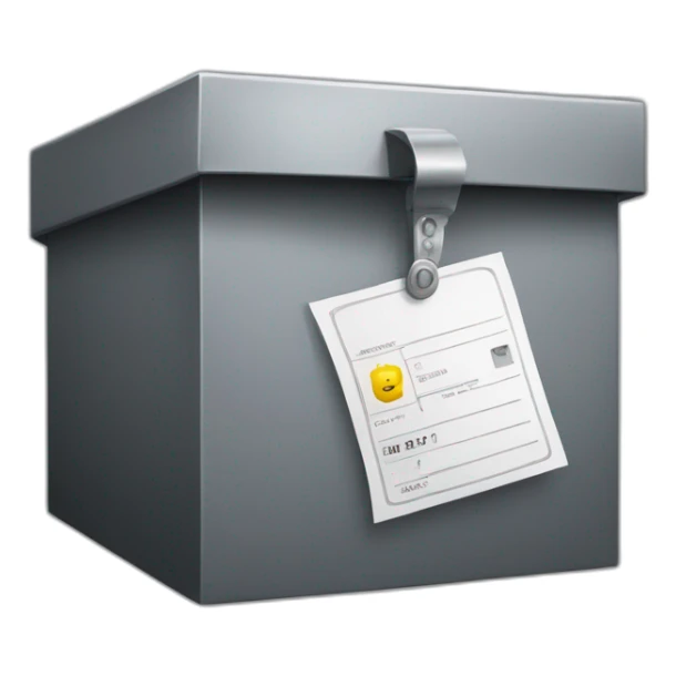 safe as a voters ballot box sticker