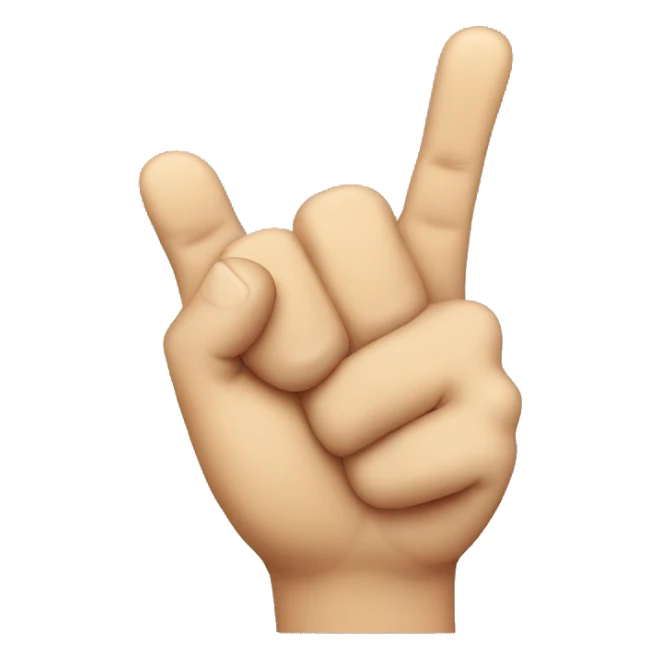 Man waving his arms in the air with his thumbs pointing in his direction sticker