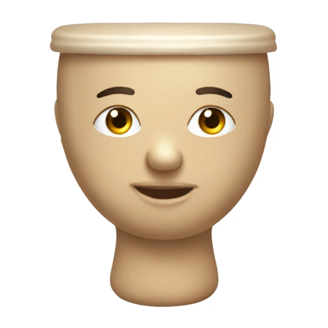 skibidi toilet with bow on head sticker