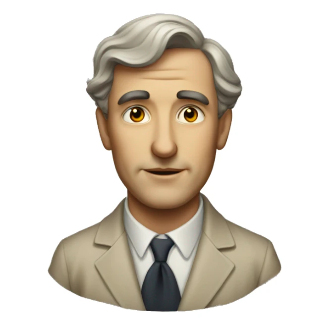 A man who participate to a political association during 1934 sticker